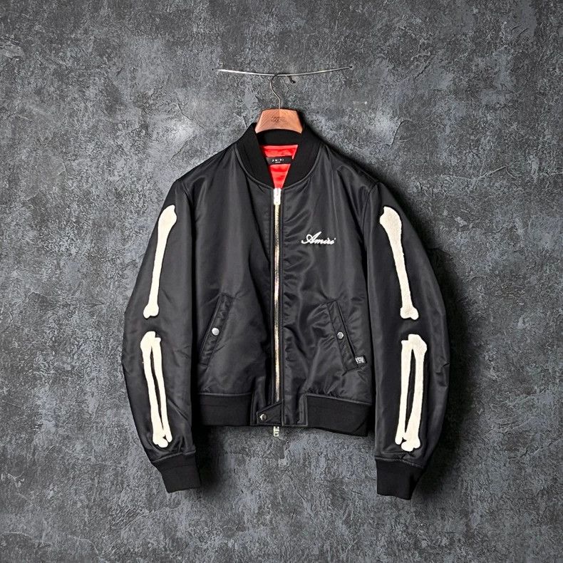 Amiri AmiriLetter embroidery jacket 2503-Nextarrow Size US M / EU 48-50 / 2 - 1 Thumbnail