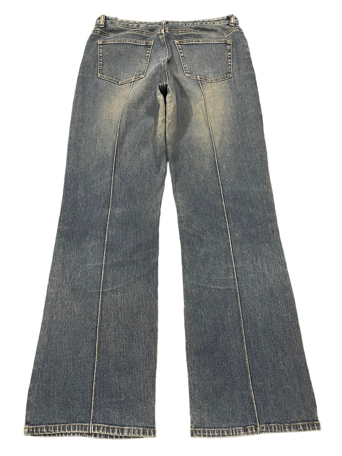 14th Addiction Vintage Japanese Brand Blue Wash Style Baggy Jeans Size US 30 / EU 46 - 2 Thumbnail