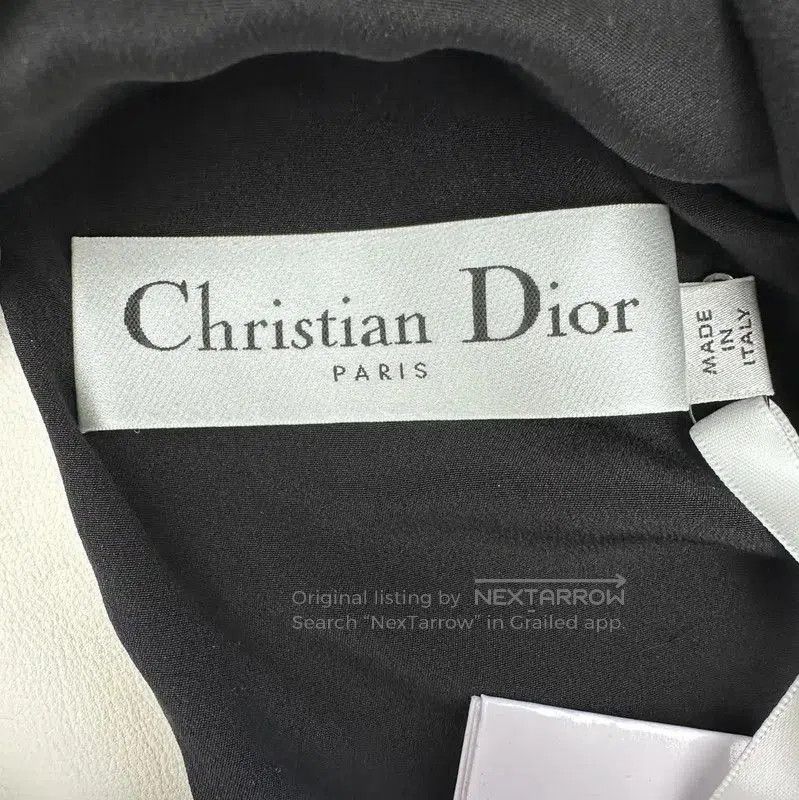 Dior Dior Women's Cream Leather Jacket . Size M / US 6-8 / IT 42-44 - 3 Thumbnail
