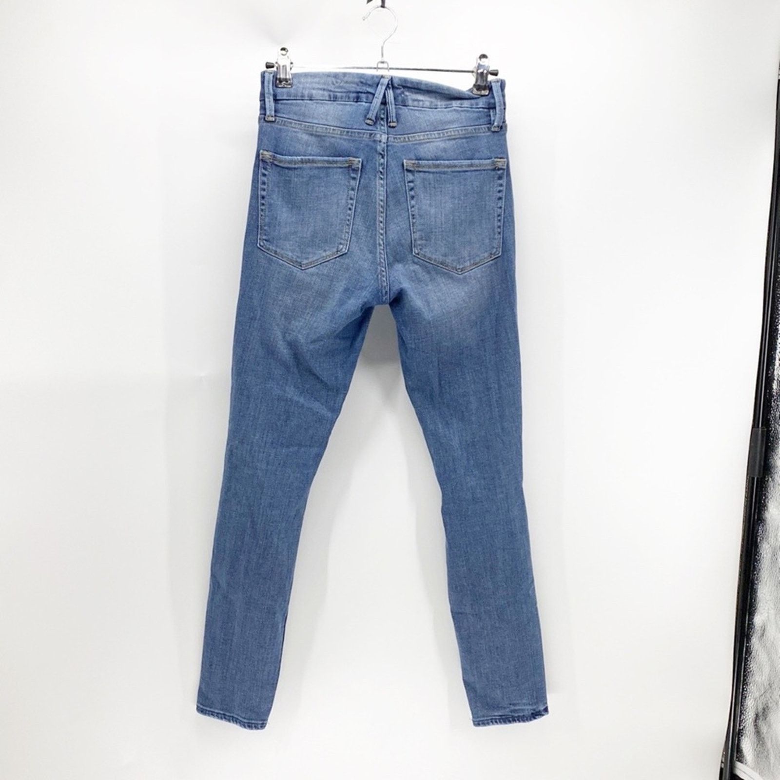 Good American Good American good legs crop high waisted skinny sz 00 Size 24" / US 00 / IT 34 - 11 Thumbnail