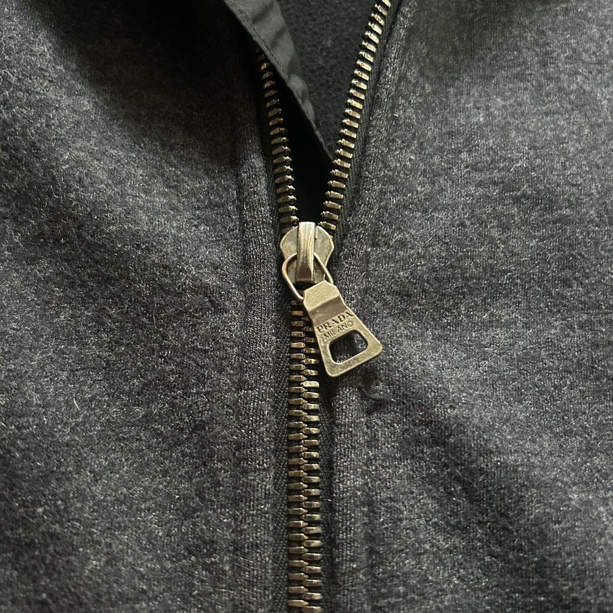 Prada Y2K MiUCCiA PRADA SPORT LiNEA ROSSA RiRi FULL ZiP ANTHRACiTE Size US L / EU 52-54 / 3 - 12 Thumbnail