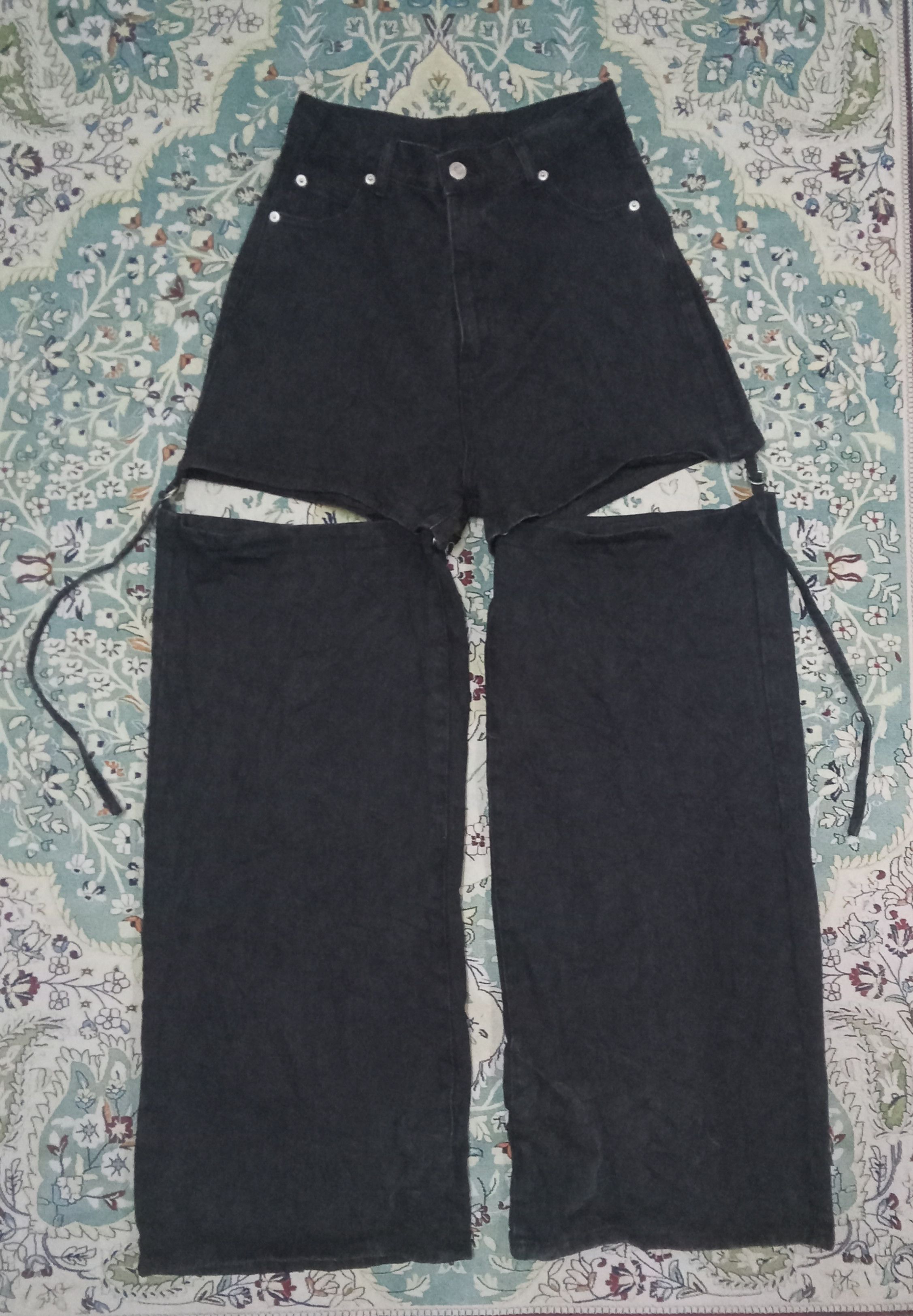 Other GRL Rare Design Baggy Pants Size 27" / US 4 / IT 40 - 2 Thumbnail