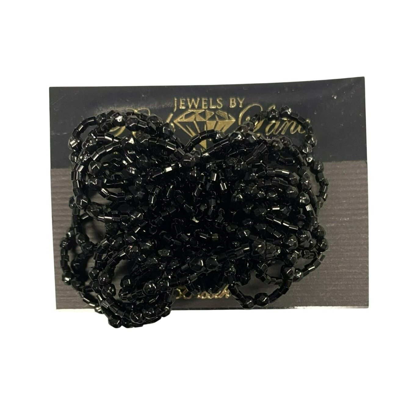 Other Vintage Black Beaded Womens Brooch Pin By Park Lane Size ONE SIZE - 1 Thumbnail