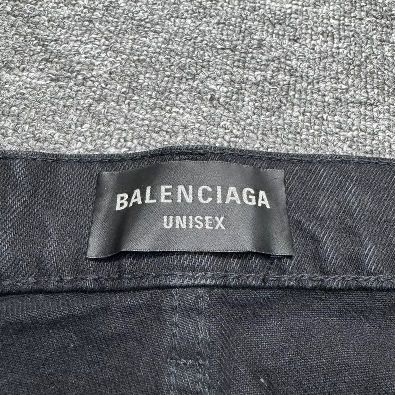 Balenciaga Balenciaga size M Patchwork Denim Pants Size US 27 - 3 Thumbnail