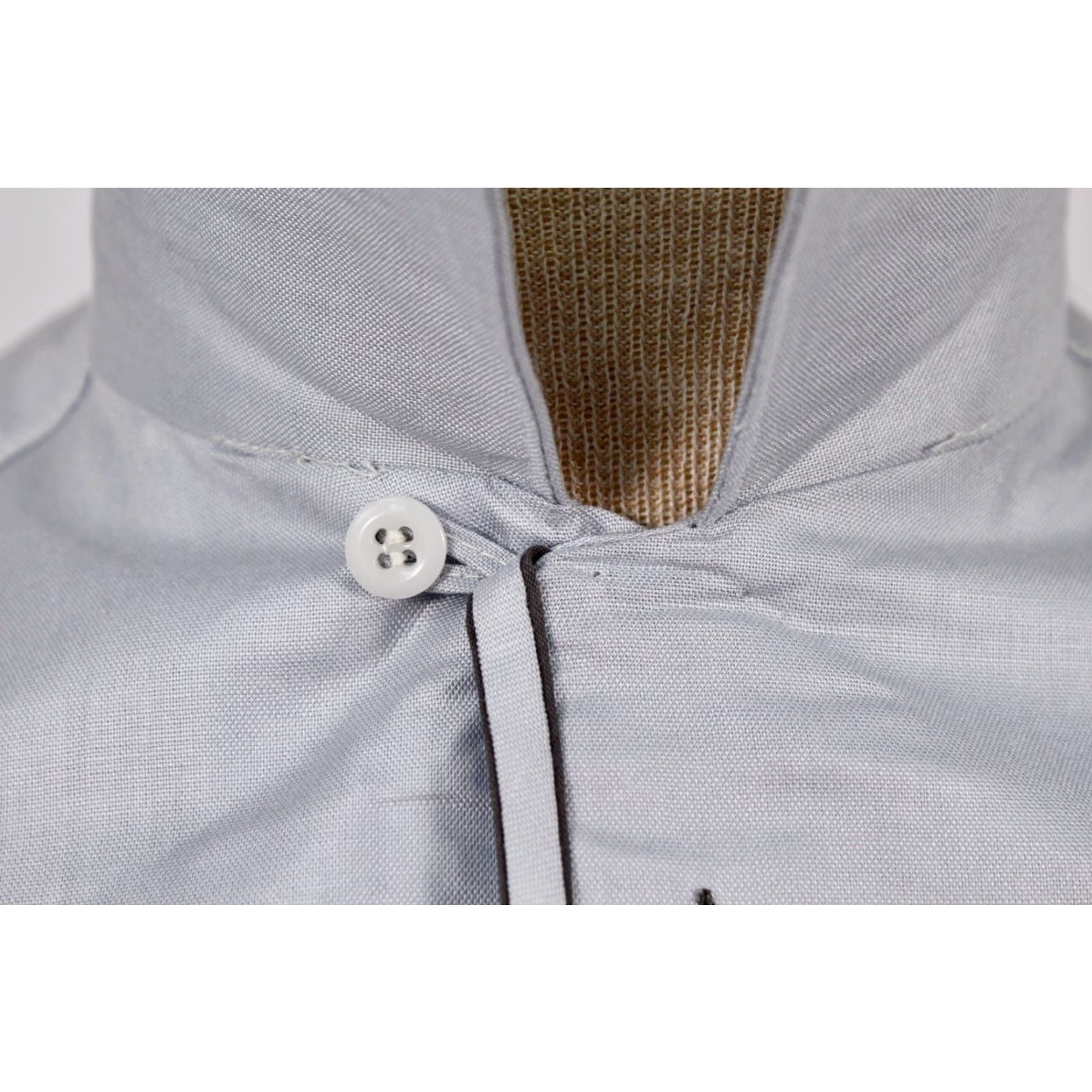 Vintage VINTAGE Blocks Shirt Mens 1950s Loop Collar Gray Rayon 50s Light S Size US S / EU 44-46 / 1 - 3 Thumbnail