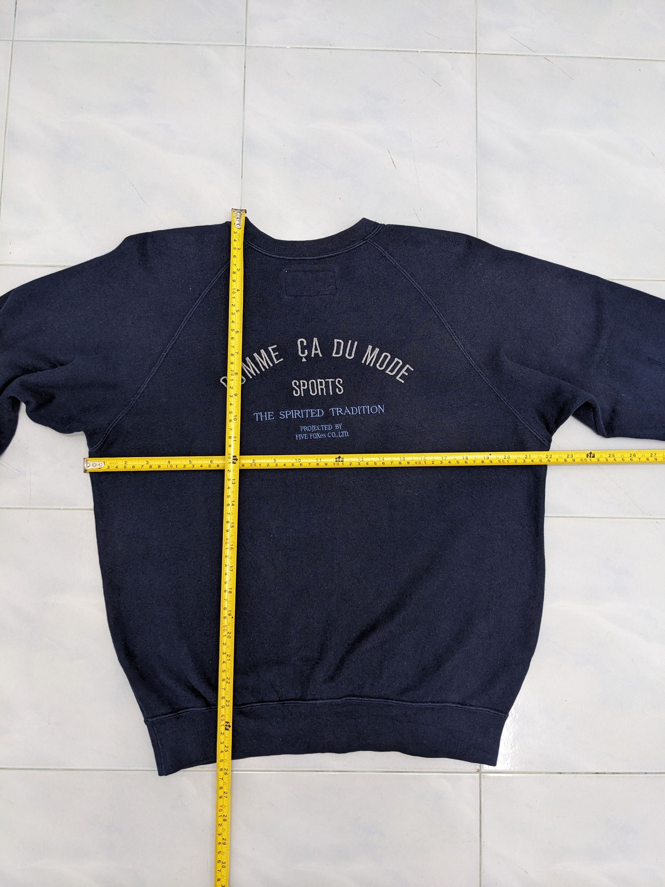 Comme Ca Ism Vintage 90s Japanese Comme Ca Du Mode Sporting Club Crewneck Size US M / EU 48-50 / 2 - 7 Thumbnail