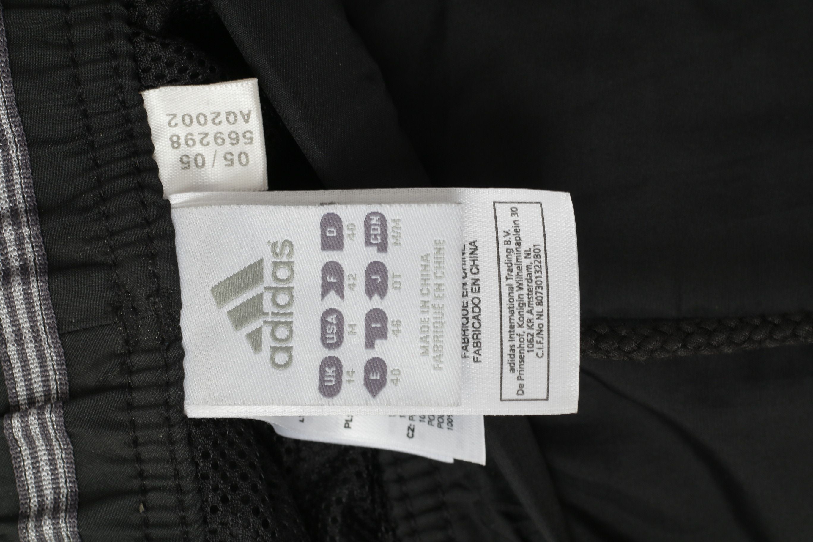 Adidas × Vintage Adidas Women 14 M Sweatpants Black vtg 5823 Size 32" / US 10 / IT 46 - 2 Thumbnail