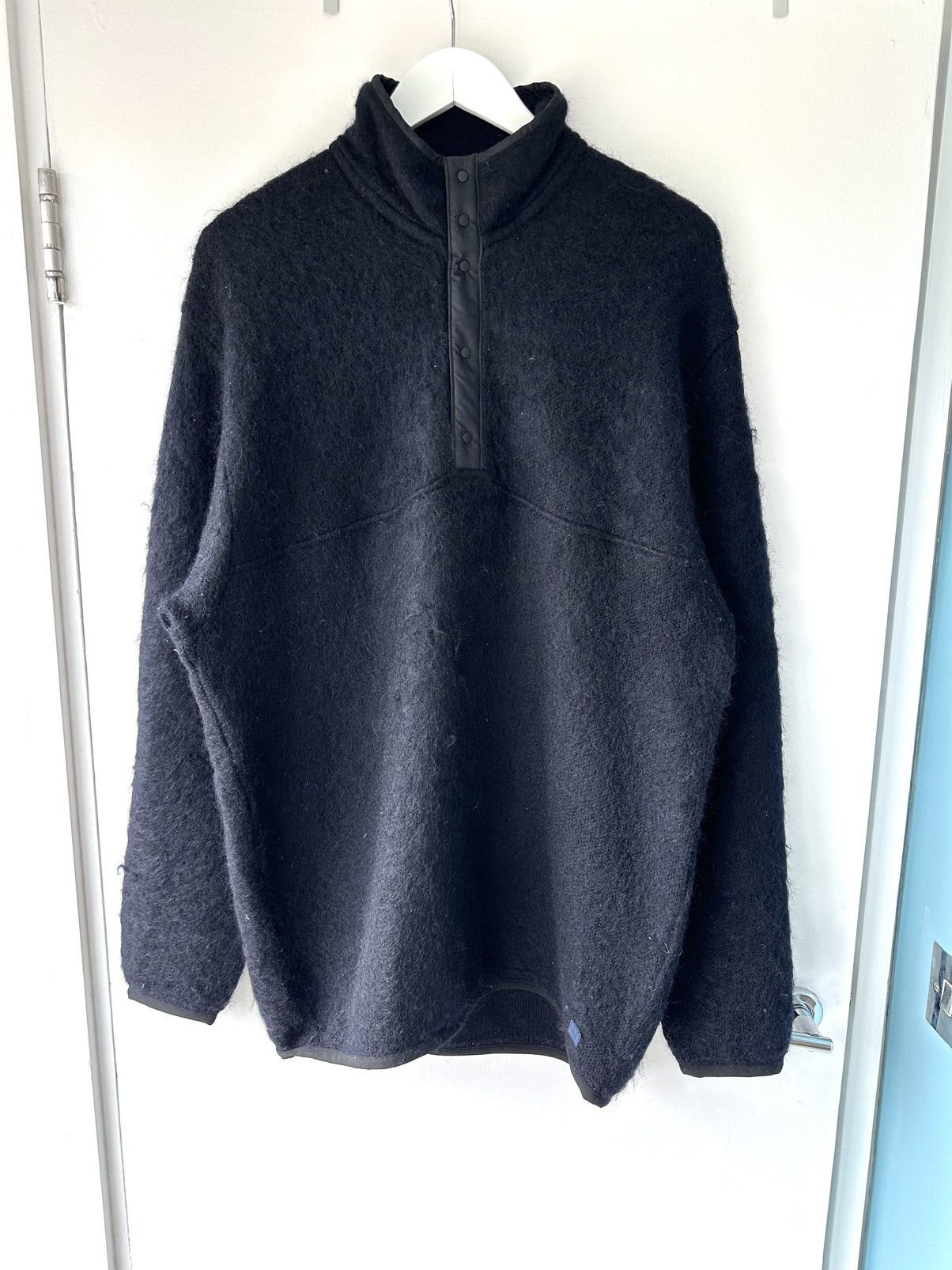 Nanamica Nanamica Men’s Mohair Pullover Sweater Dark Navy Medium Size US M / EU 48-50 / 2 - 5 Thumbnail