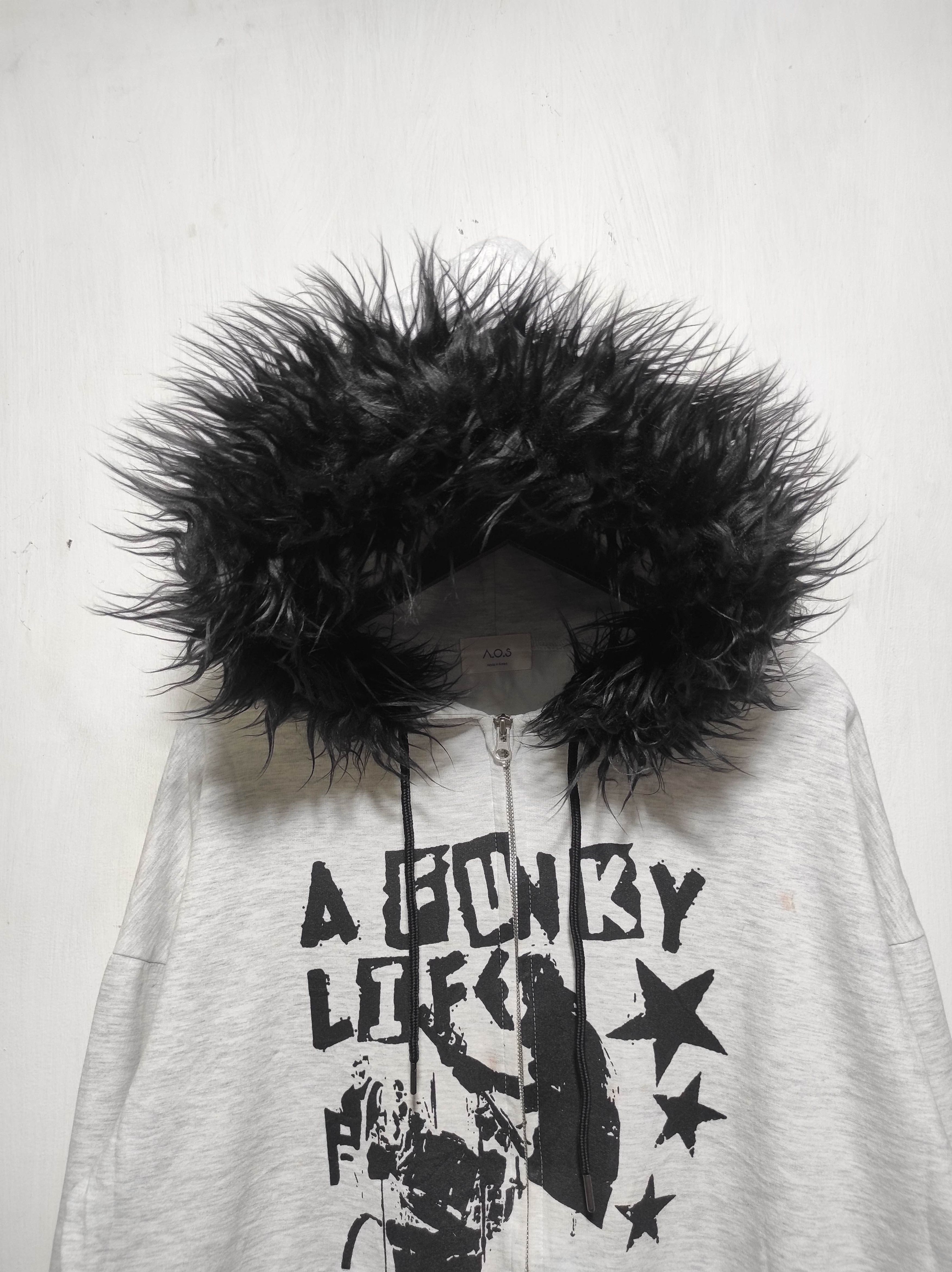 If Six Was Nine A Funky Life Group Double Zip Fur Hoodie i6w9 Lgb Style Size US L / EU 52-54 / 3 - 3 Thumbnail