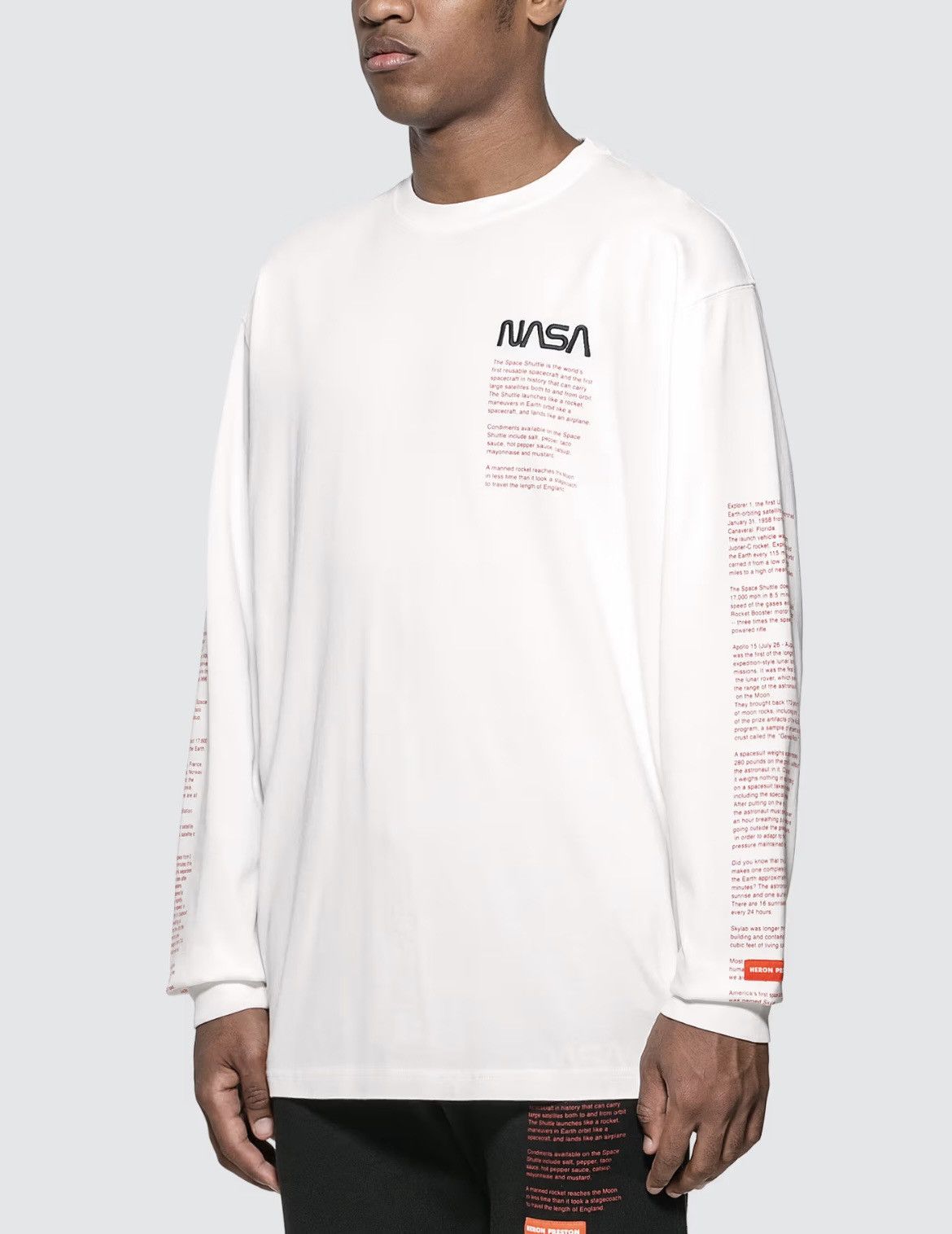 Heron Preston HERON PRESTON NASA PRINTED SWEATSHIRT Size US M / EU 48-50 / 2 - 1 Thumbnail