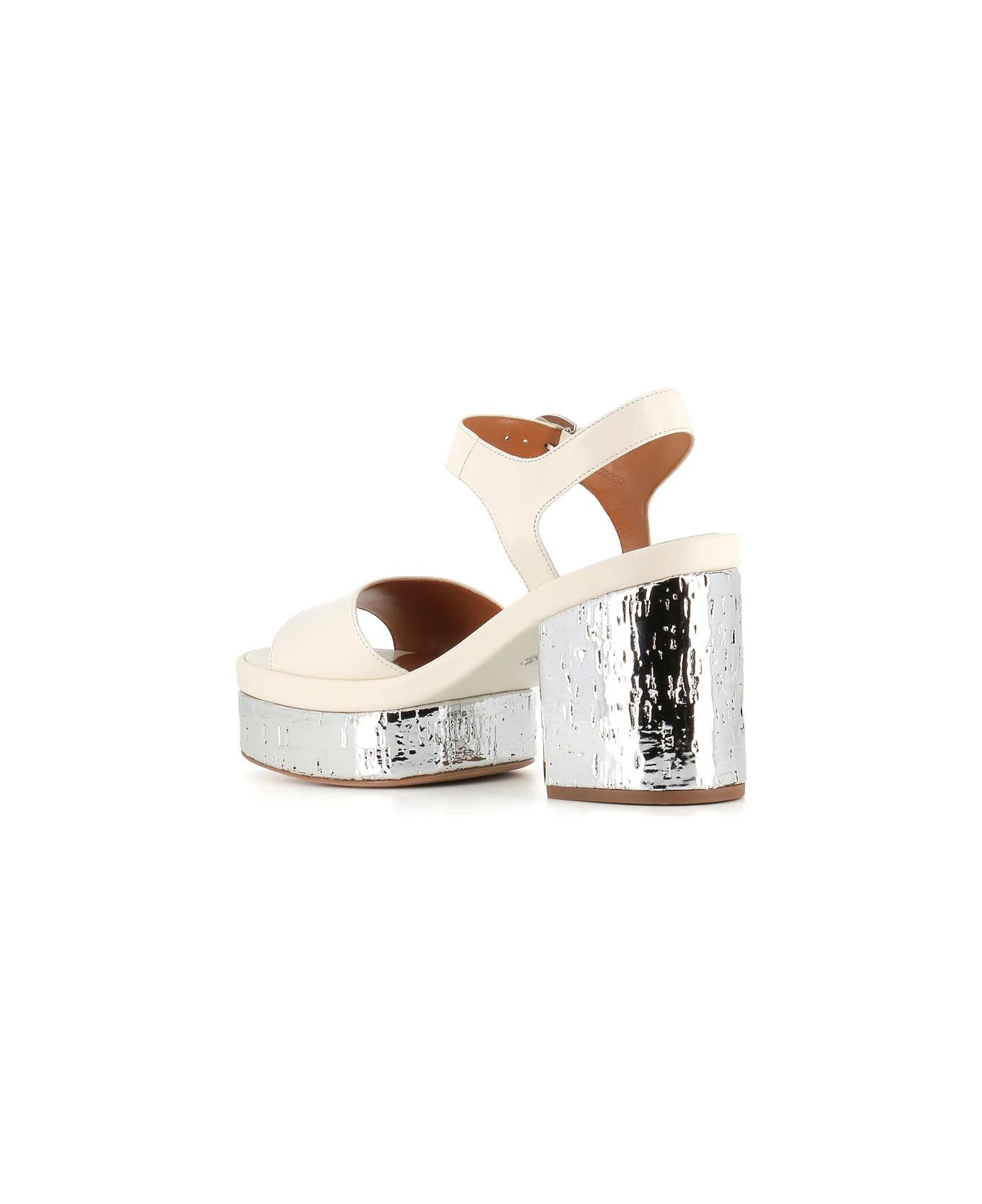 Chloe o1y0825 Ankle Strap Sandals in White Size US 6 / IT 36 - 3 Thumbnail