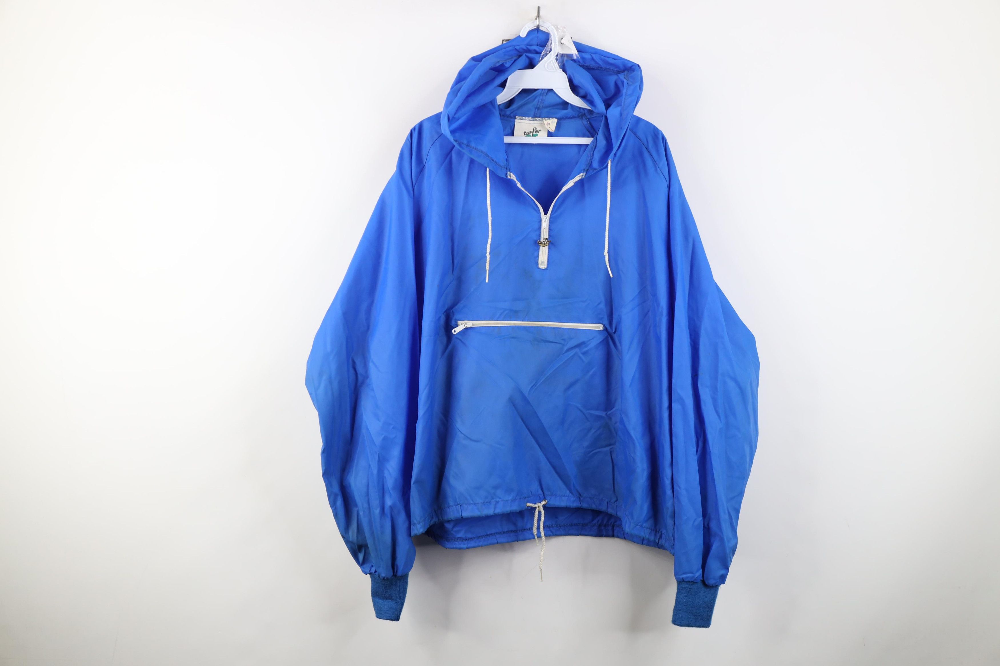 Vintage Vintage 70s Streetwear Packable Anorak Windbreaker Jacket Size US L / EU 52-54 / 3 - 1 Thumbnail