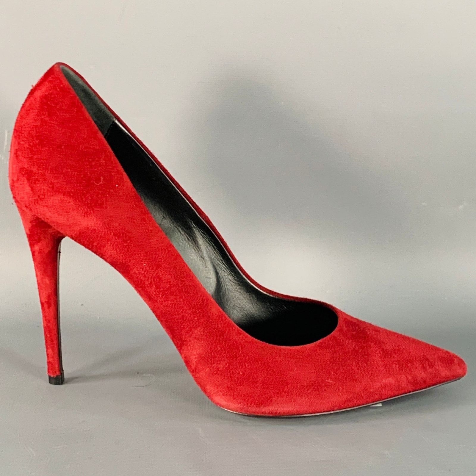 Alexander Wang ALEXANDER WANG Annika Suede Pointed Toe Stiletto Pumps Size US 9 / IT 39 - 2 Thumbnail