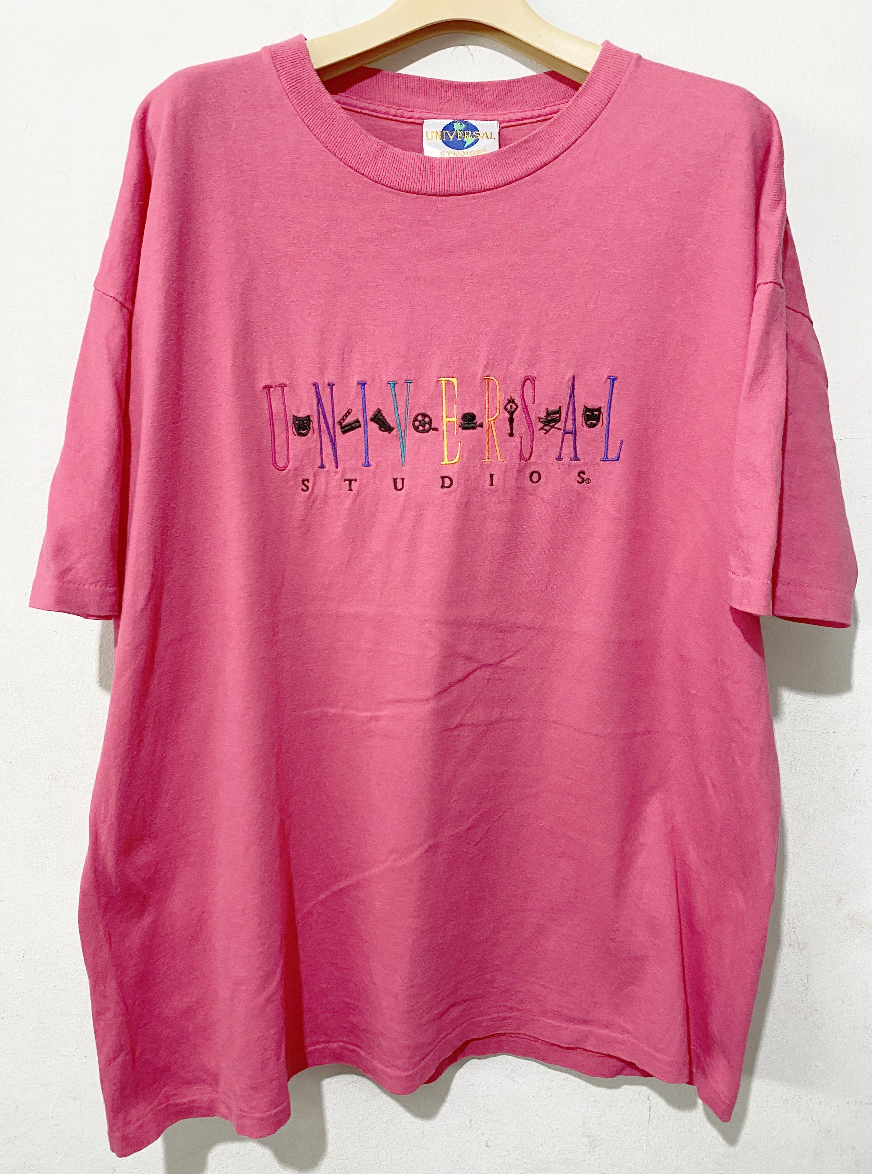 Vintage 90s Universal Studios Embroidery Shirt