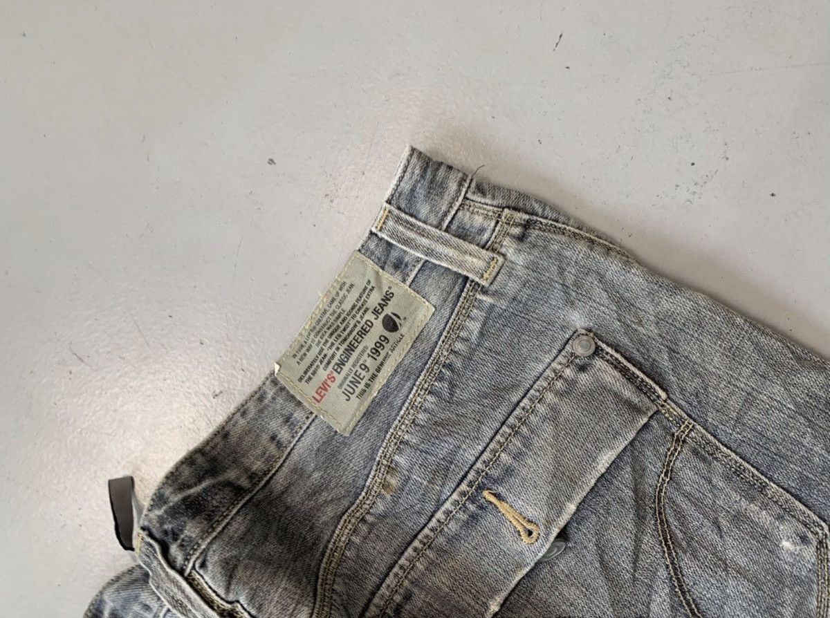 Levi's Vintage Levi’s engineer jeans denim Size US 34 / EU 50 - 4 Thumbnail