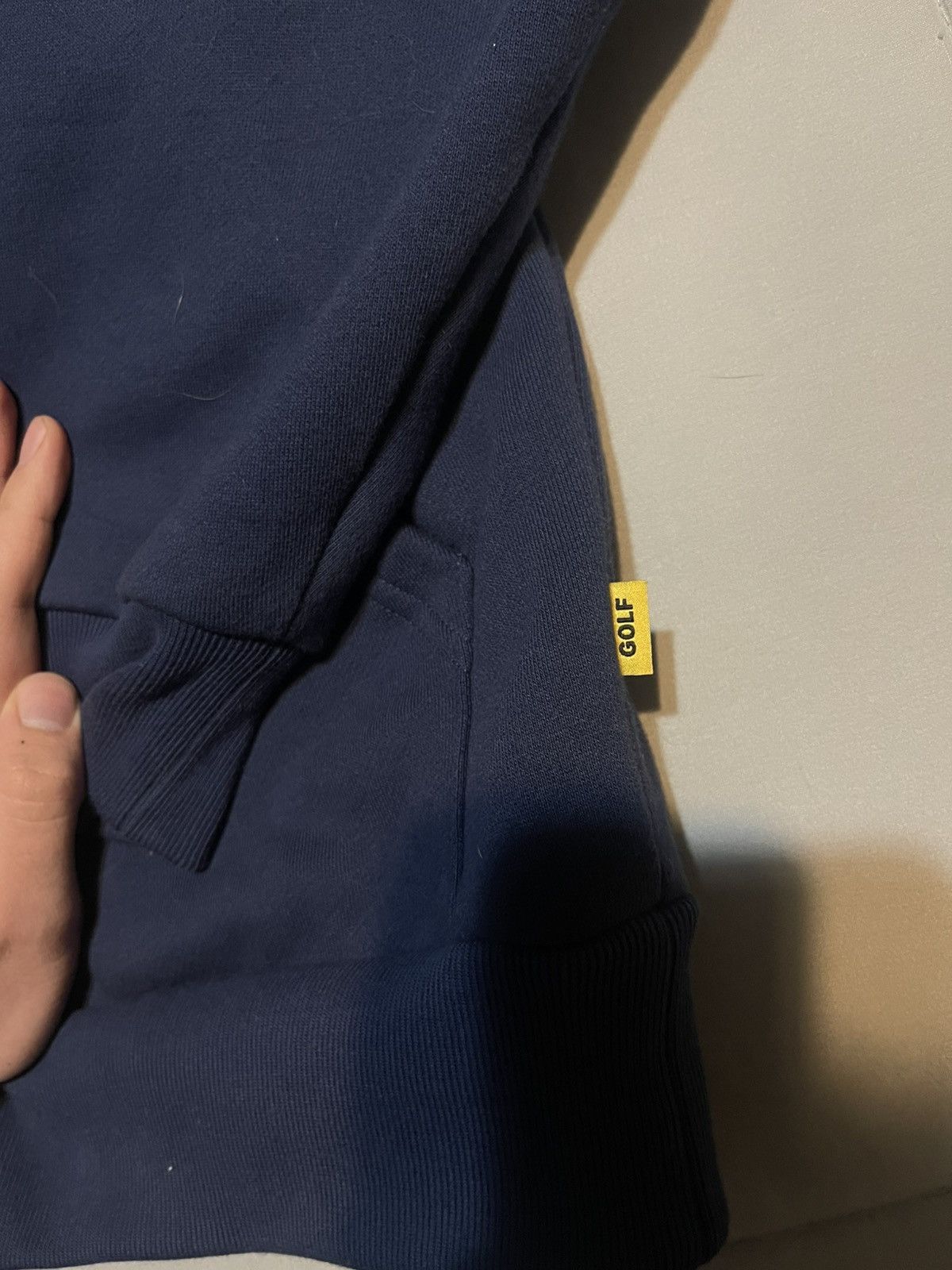Golf Wang Golf Wang Alien hoodie zip up navy Size US M / EU 48-50 / 2 - 4 Thumbnail