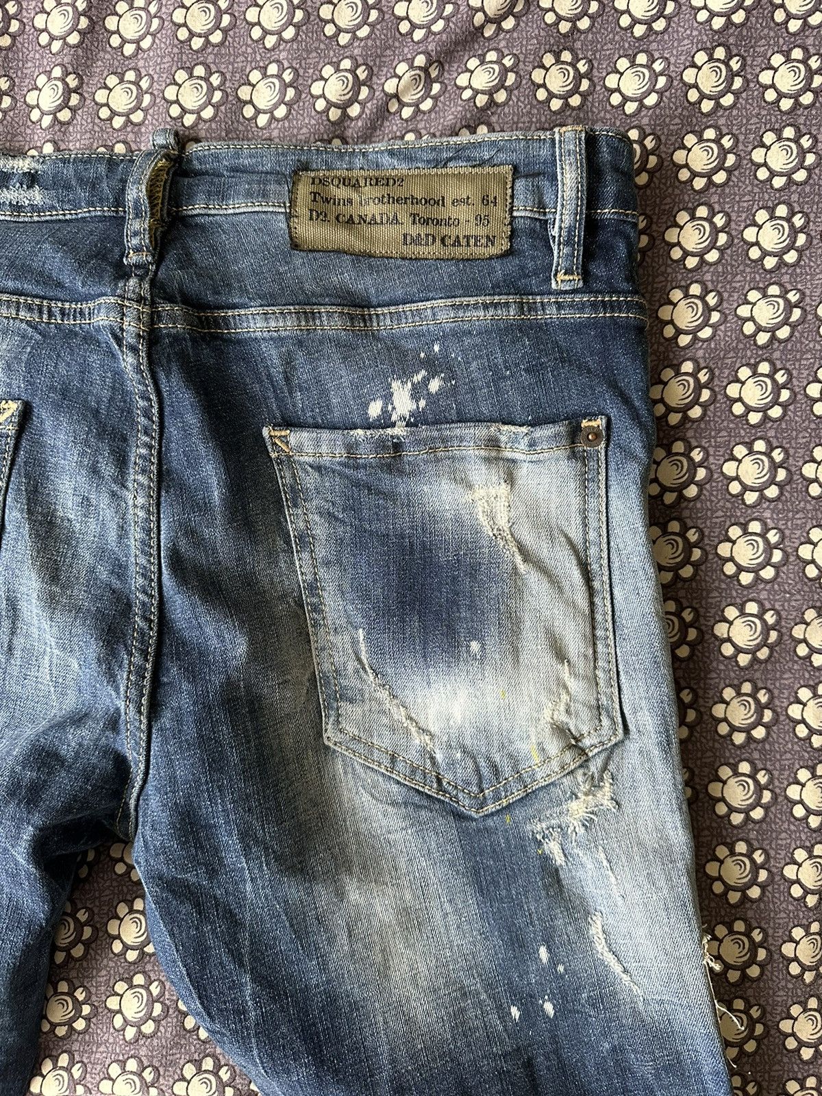 Dsquared2 × Vintage Dsquared2 jeans vintage Size US 32 / EU 48 - 9 Thumbnail