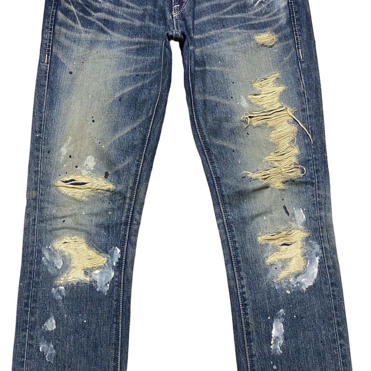 Murder License Murder License Distressed Denim Painter Jeans Size US 32 / EU 48 - 7 Thumbnail