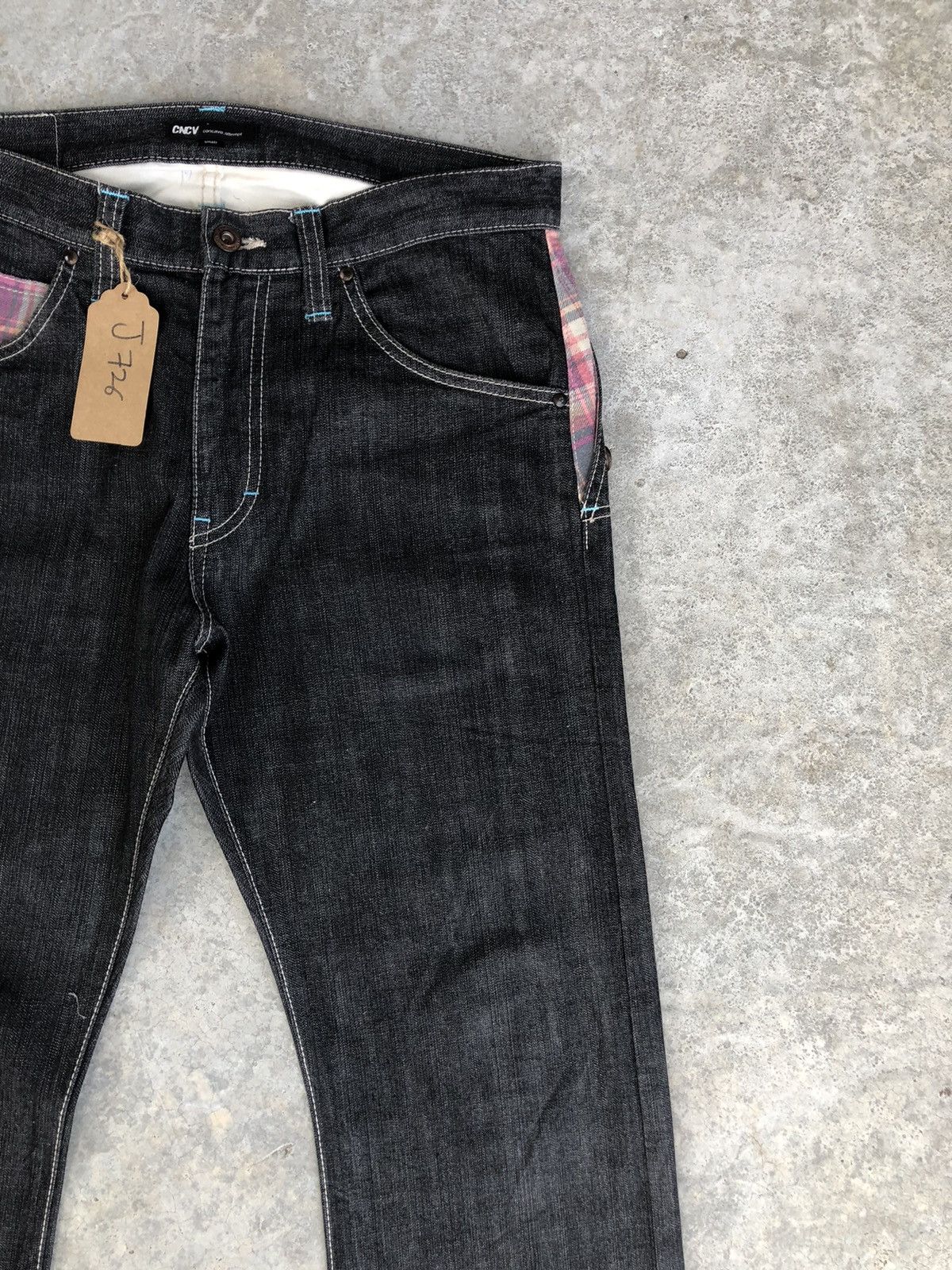 Japanese Brand Japanese Concave attempt Distressed Jeans Size US 32 / EU 48 - 6 Thumbnail