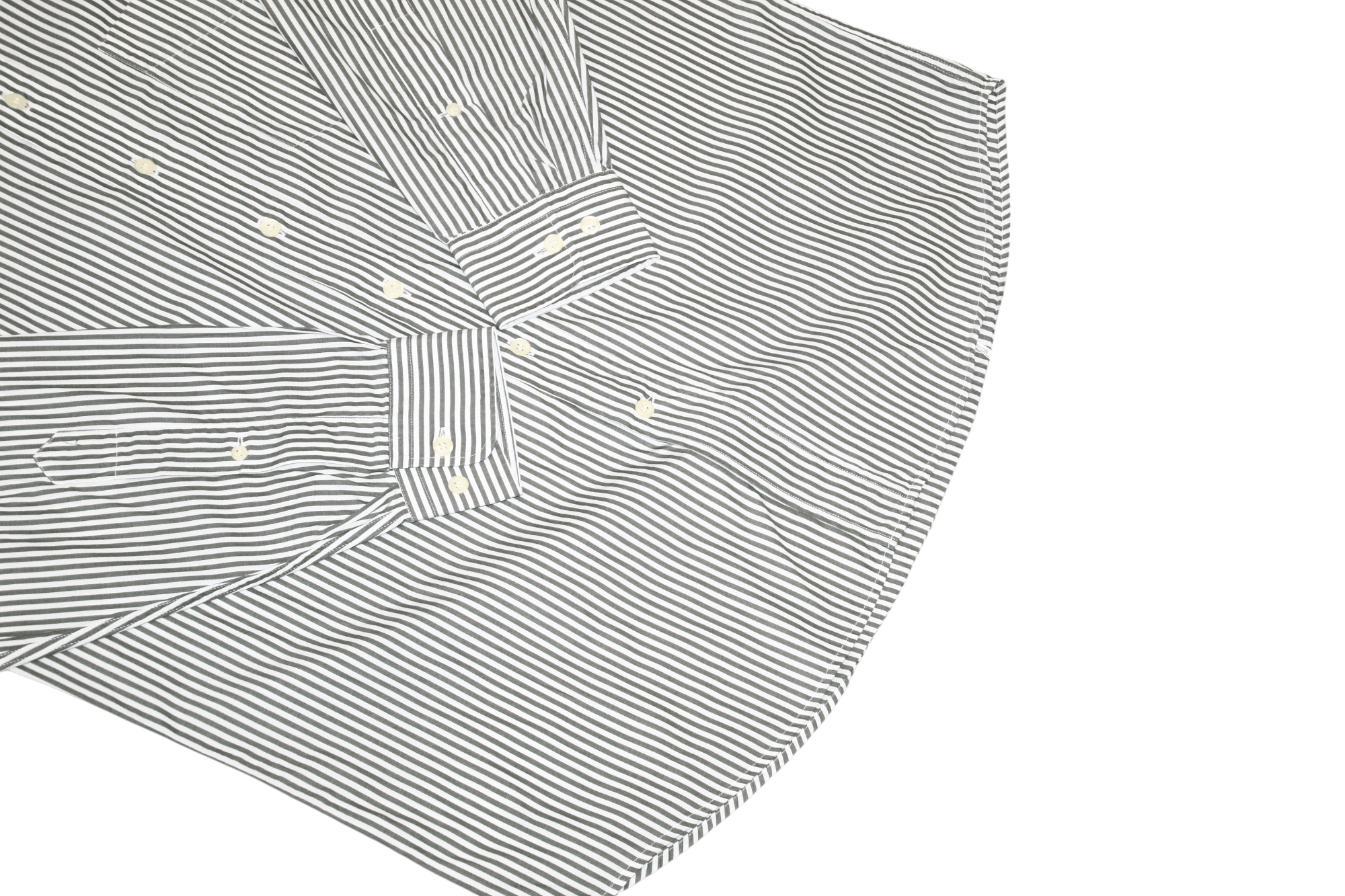Bally Bally Asoni/SA fabric Regular Fit Striped Poplin Dress Shirt Size US L / EU 52-54 / 3 - 6 Thumbnail