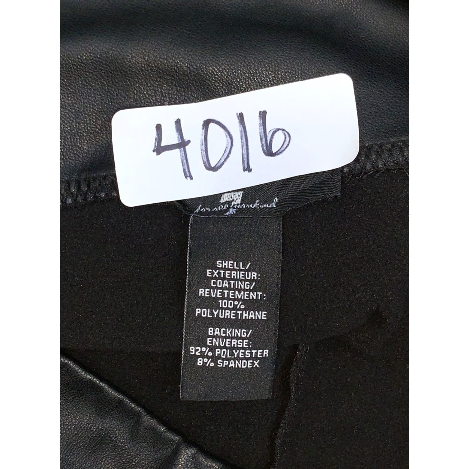 7 For All Mankind Seven For All Mankind Faux Leather Leggings M Black Casual Women Leggings Ankle Faux Leather 7 For All Mankind Casual Women M Black Size 32" / US 10 / IT 46 - 5 Thumbnail