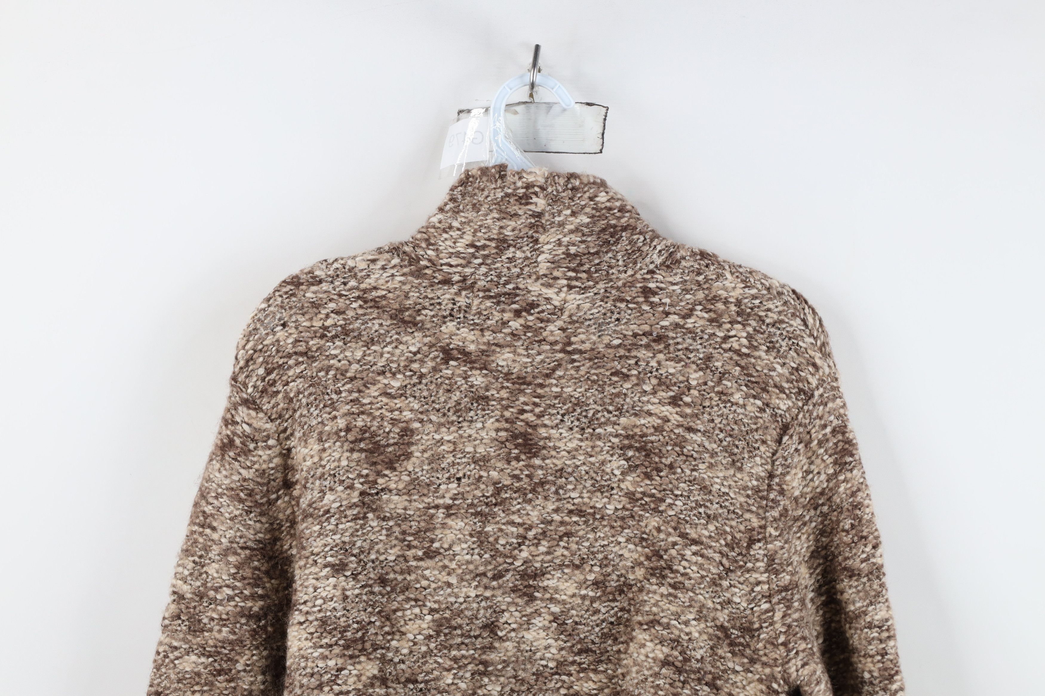 Vintage Vintage 90s Streetwear Wool Blend Knit Mock Neck Sweater Size M / US 6-8 / IT 42-44 - 8 Thumbnail