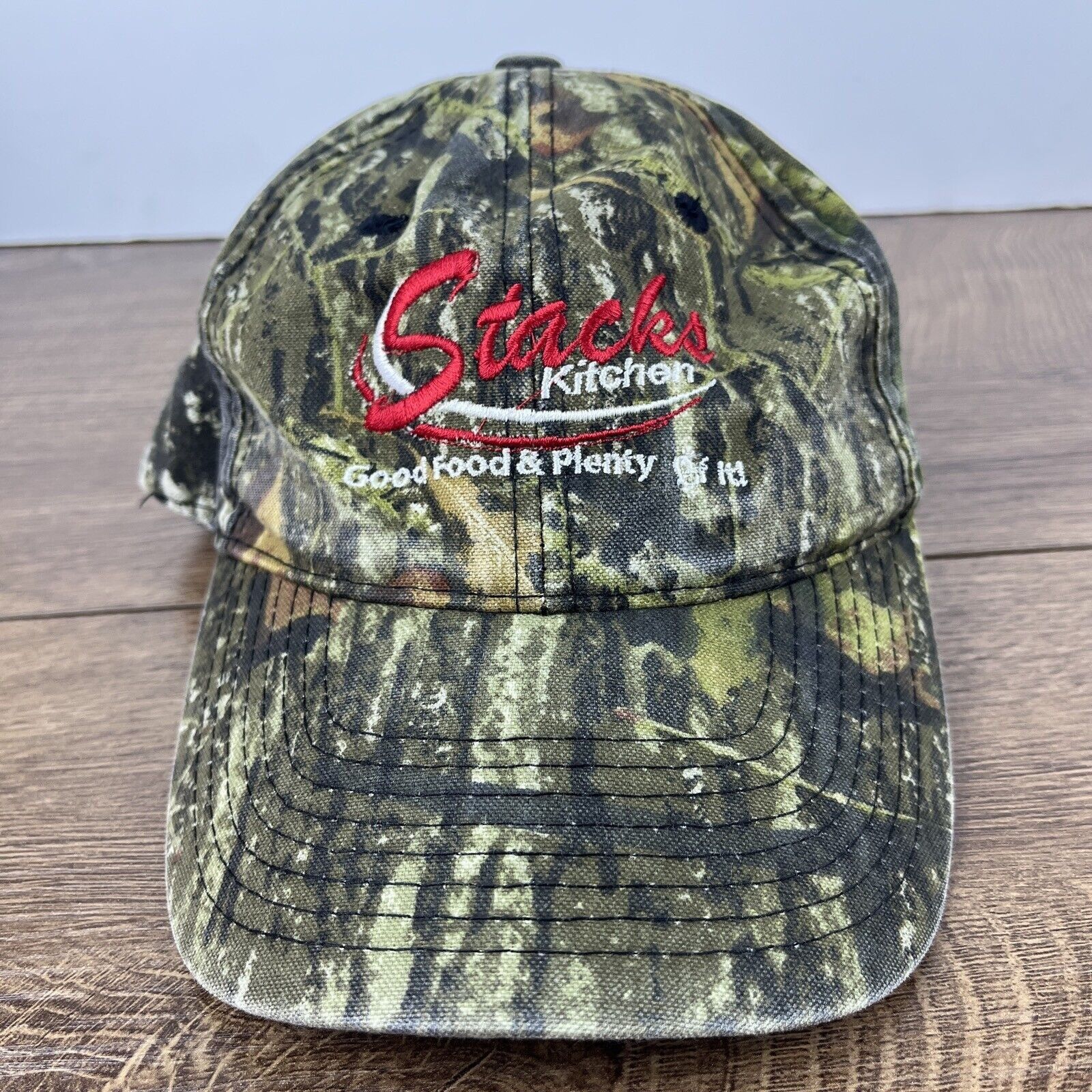 Other Stacks Kitchen Camo Hat Stacks Green Hat Adjustable Adult Si Size ONE SIZE - 2 Thumbnail