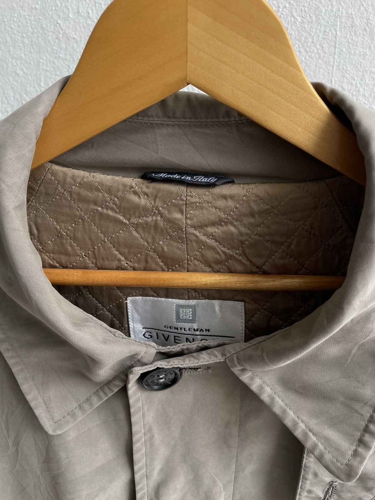 Givenchy Vintage 90's Givenchy Beige Trench Coat Size US XL / EU 56 / 4 - 7 Thumbnail