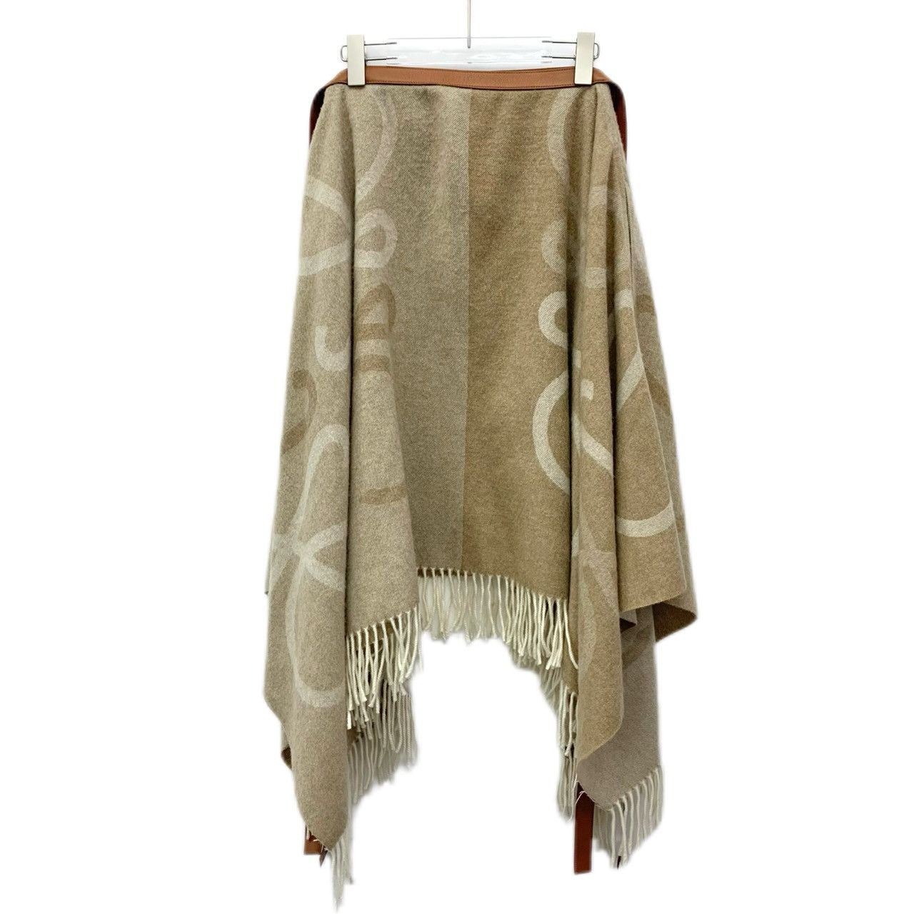 Loewe Loewe Brown Irregular Wool Fringed Skirt K26WX Size S / US 4 / IT 40 - 2 Thumbnail
