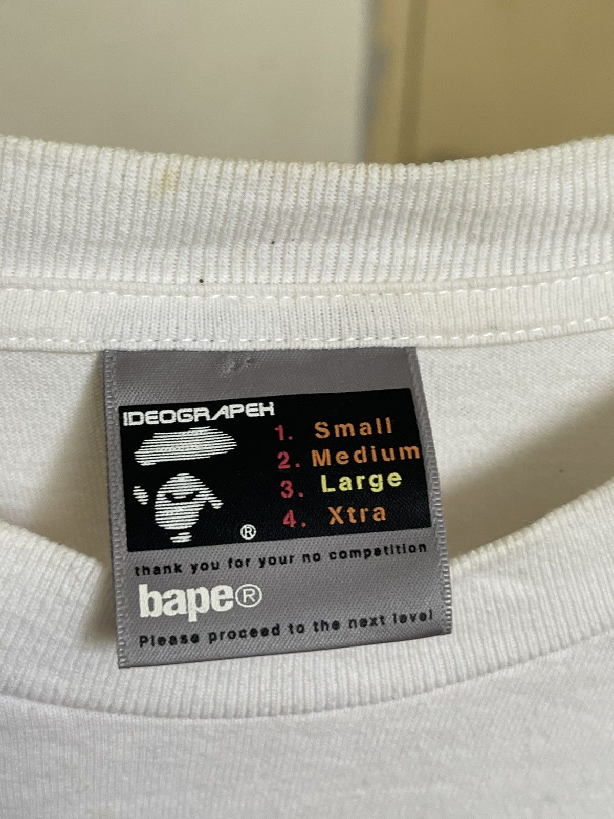 Bape A Bathing Ape Go! Ape Tee Size US L / EU 52-54 / 3 - 7 Thumbnail