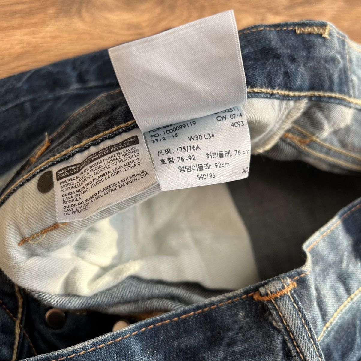 Levi's 🔥Levis selvedge denim full printed vintage pattern Size US 30 / EU 46 - 8 Thumbnail