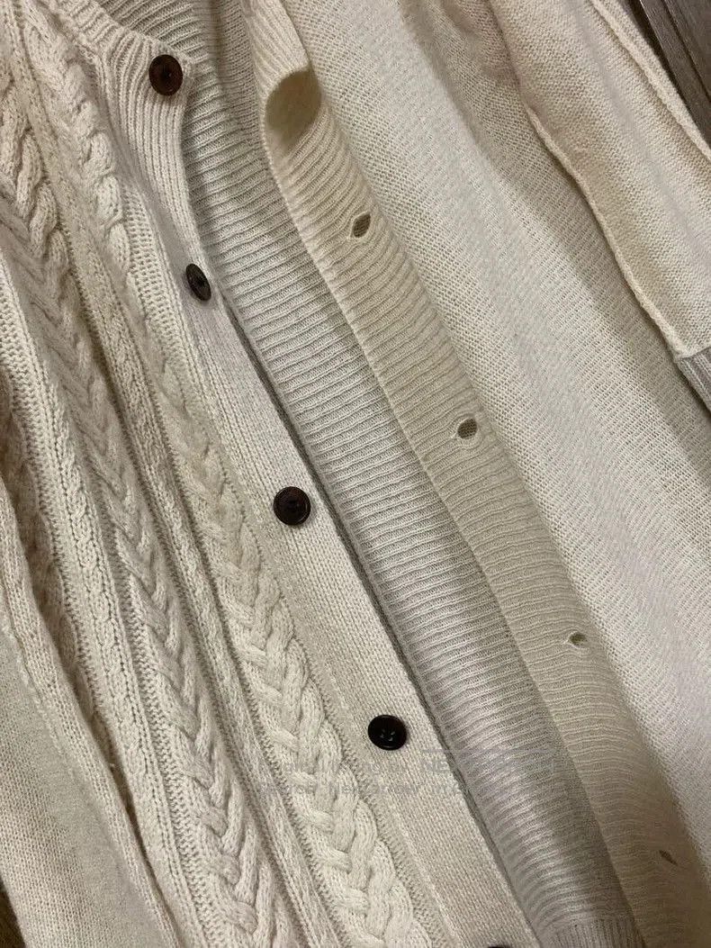 Yohji Yamamoto Yohji Yamamoto Cable Knit Cardigan Size US M / EU 48-50 / 2 - 4 Thumbnail
