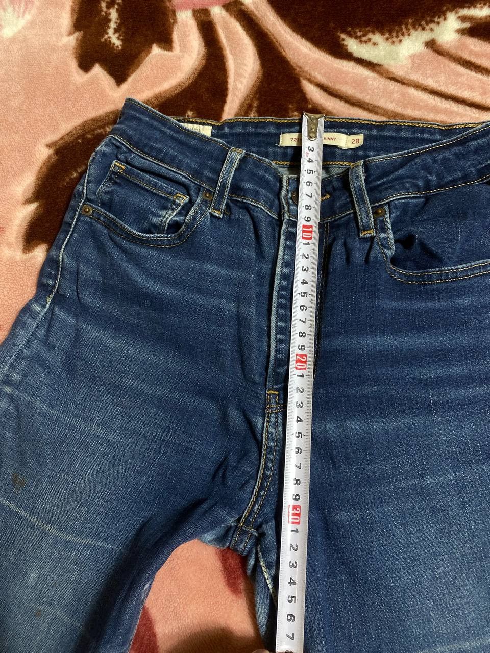 Levi's × Vintage Vintage Levis 721 hight rise skinny denim jeans nice Size US 28 / EU 44 - 9 Thumbnail