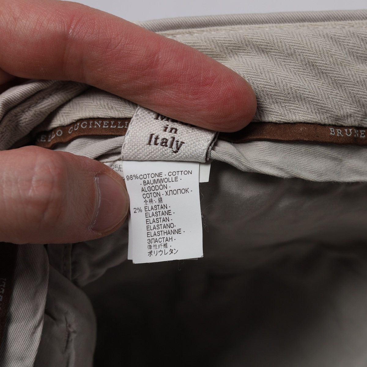 Brunello Cucinelli Brunello Cucinelli Washed Denim Cotton Trousers Pants Grey Size 27" / US 4 / IT 40 - 11 Thumbnail