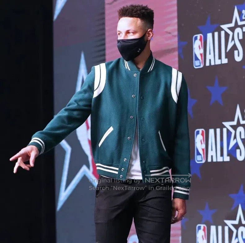 Other Saint Laurent Paris Sheepskin Patchwork Wool Baseball Jack Size US M / EU 48-50 / 2 - 8 Thumbnail