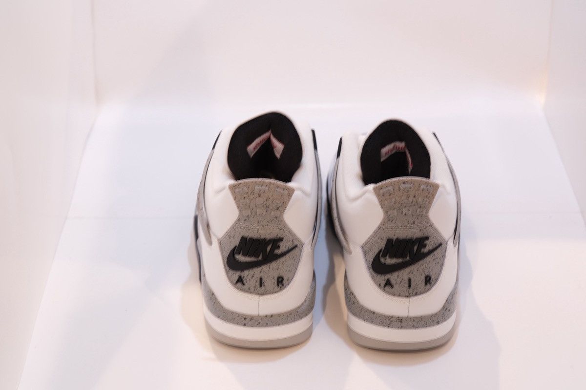 Jordan Brand Air Jordan 4 Retro OG 2025 White Cement BRAND NEW Size 10 Size US 10 / EU 43 - 4 Thumbnail