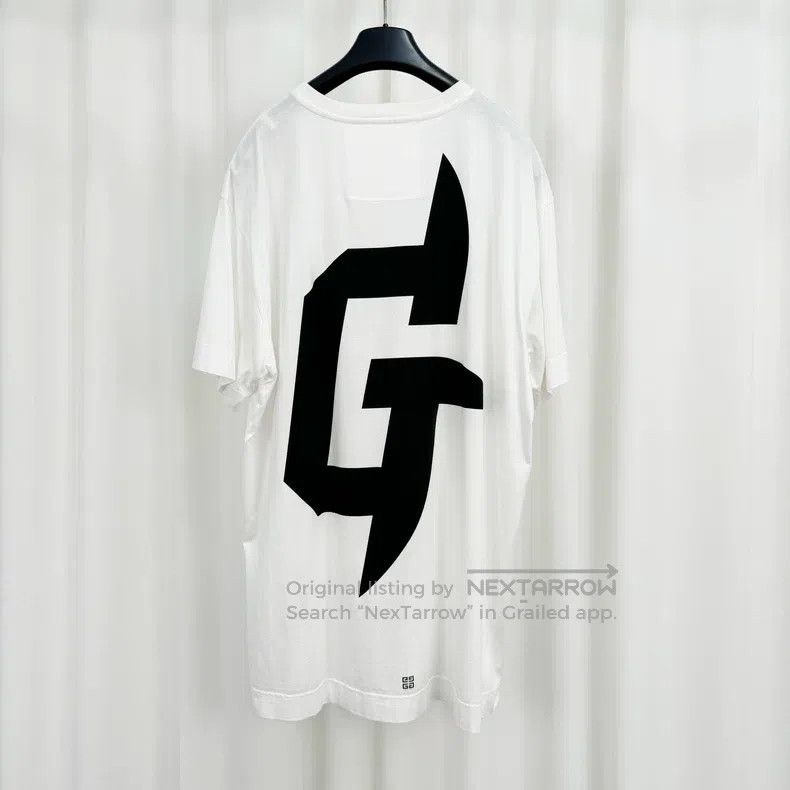 Givenchy Givenchy Embroidered letter print short-sleeve T-shirt Size US L / EU 52-54 / 3 - 2 Thumbnail