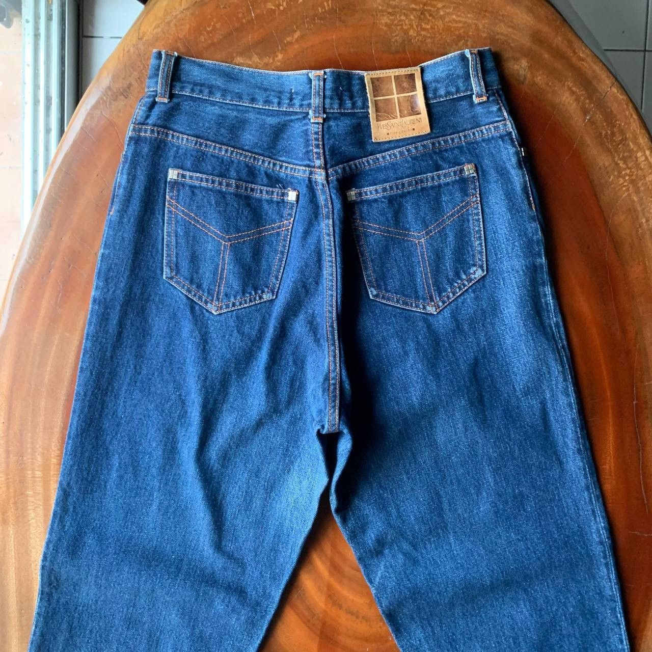 Vintage Yves Saint Laurent YSL Logo Pocket Rive Gauche Pants