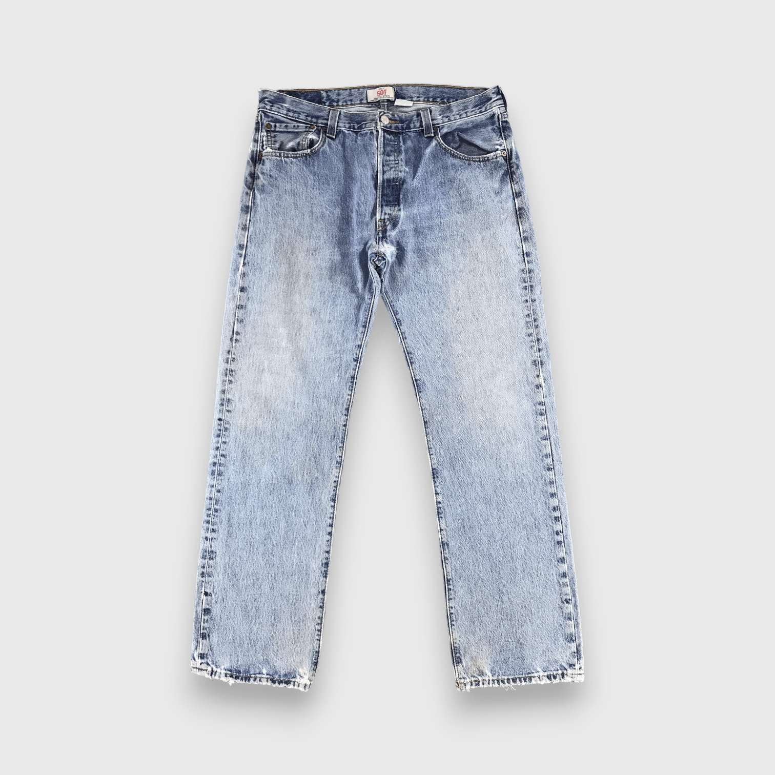 Levi's Vintage Light Wash Levis 501 Jeans- J1362 Size US 35 - 1 Thumbnail