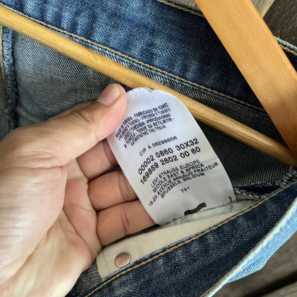 Levi's × Vintage Vintage Levis Engineered Denim Jeans Size US 32 / EU 48 - 4 Thumbnail