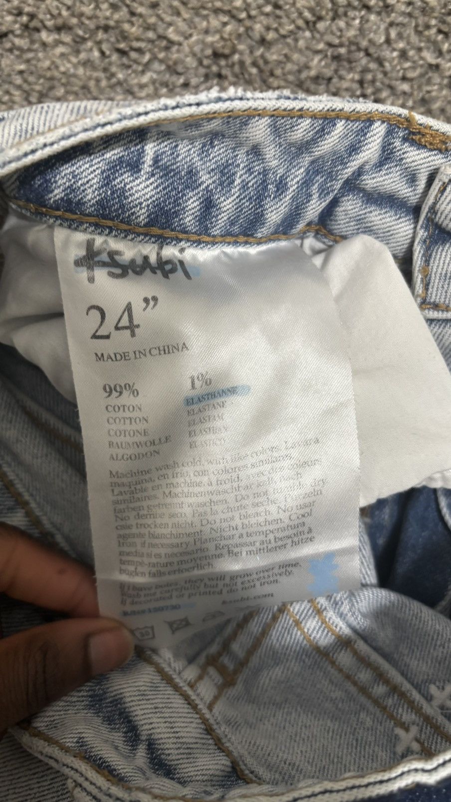 Ksubi Ksubi light wash denim jeans Size 25" / US 0 / IT 36 - 5 Thumbnail