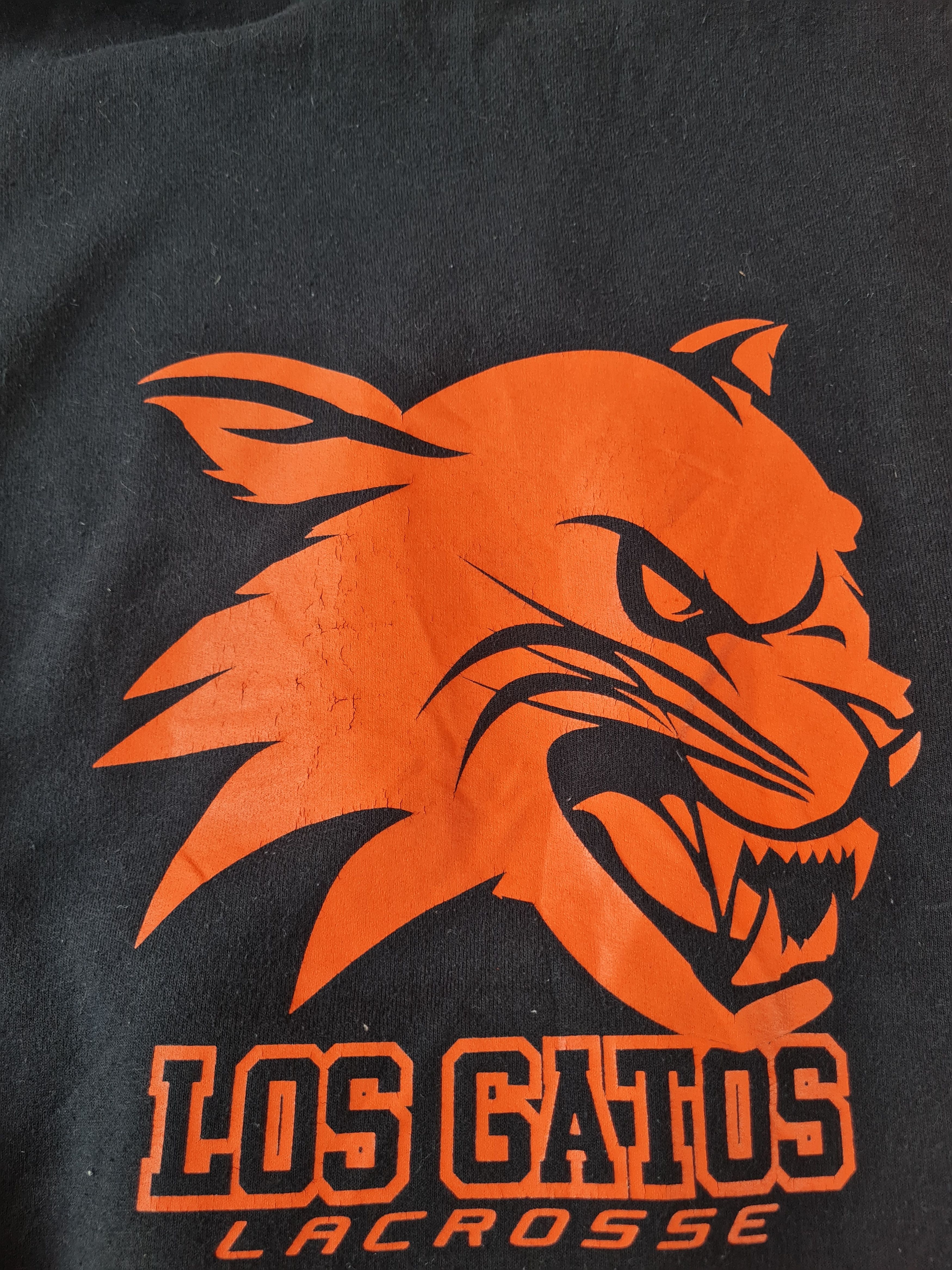 Jerzees × Vintage Vtg Hoodie Los Gatos Lax Pullover Size US S / EU 44-46 / 1 - 6 Thumbnail