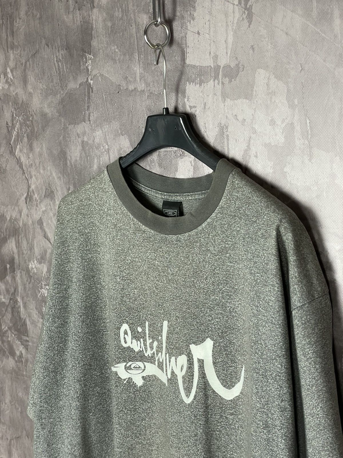 Quiksilver × Vintage Vintage Quiksilver Logo Tee Shirt 90s y2k Size US L / EU 52-54 / 3 - 6 Thumbnail