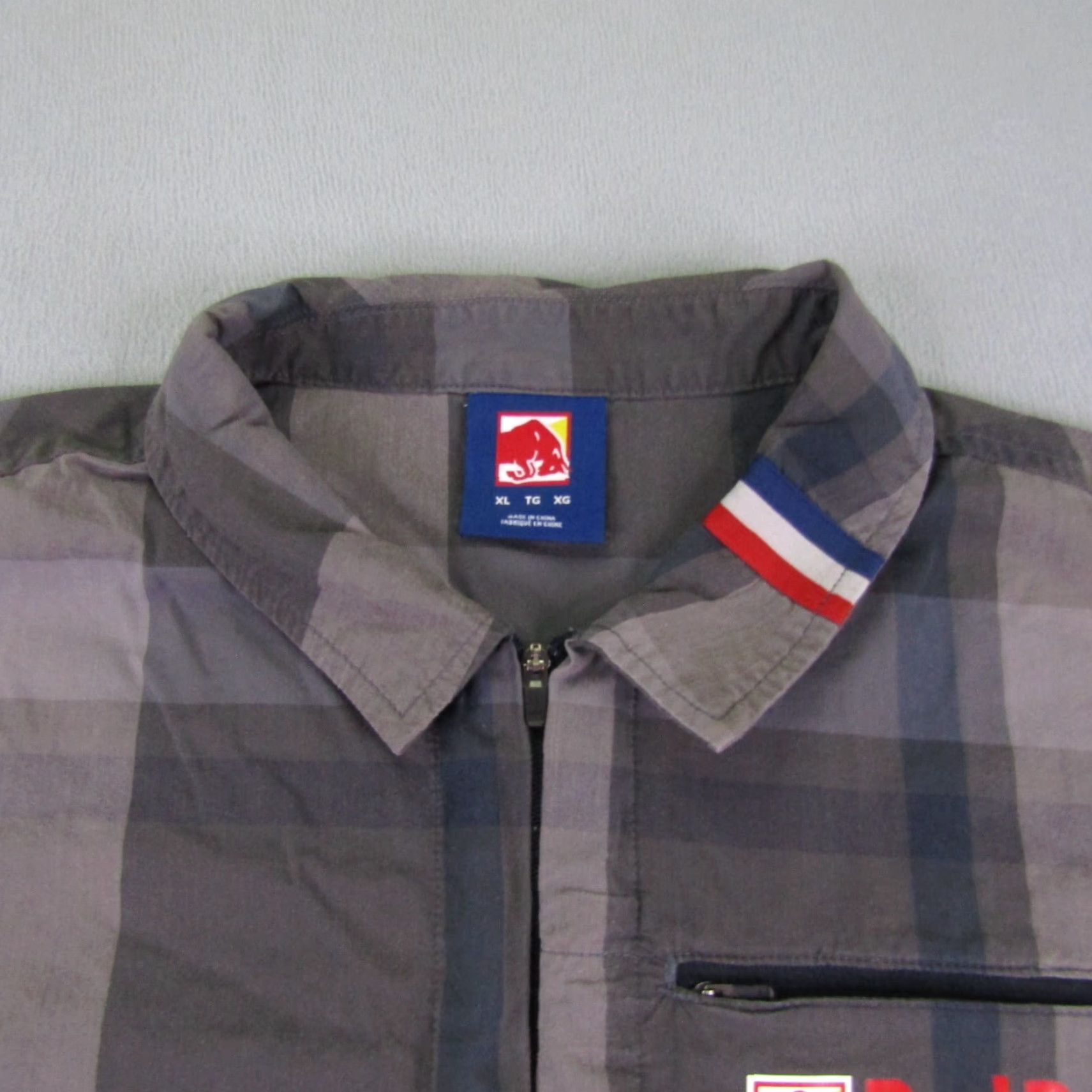 Vintage VINTAGE Red Bull Shirt Womens XL Gray Plaid Full Zip Up Work Top Button-Up Casual Outdoors Size XL / US 12-14 / IT 48-50 - 2 Thumbnail
