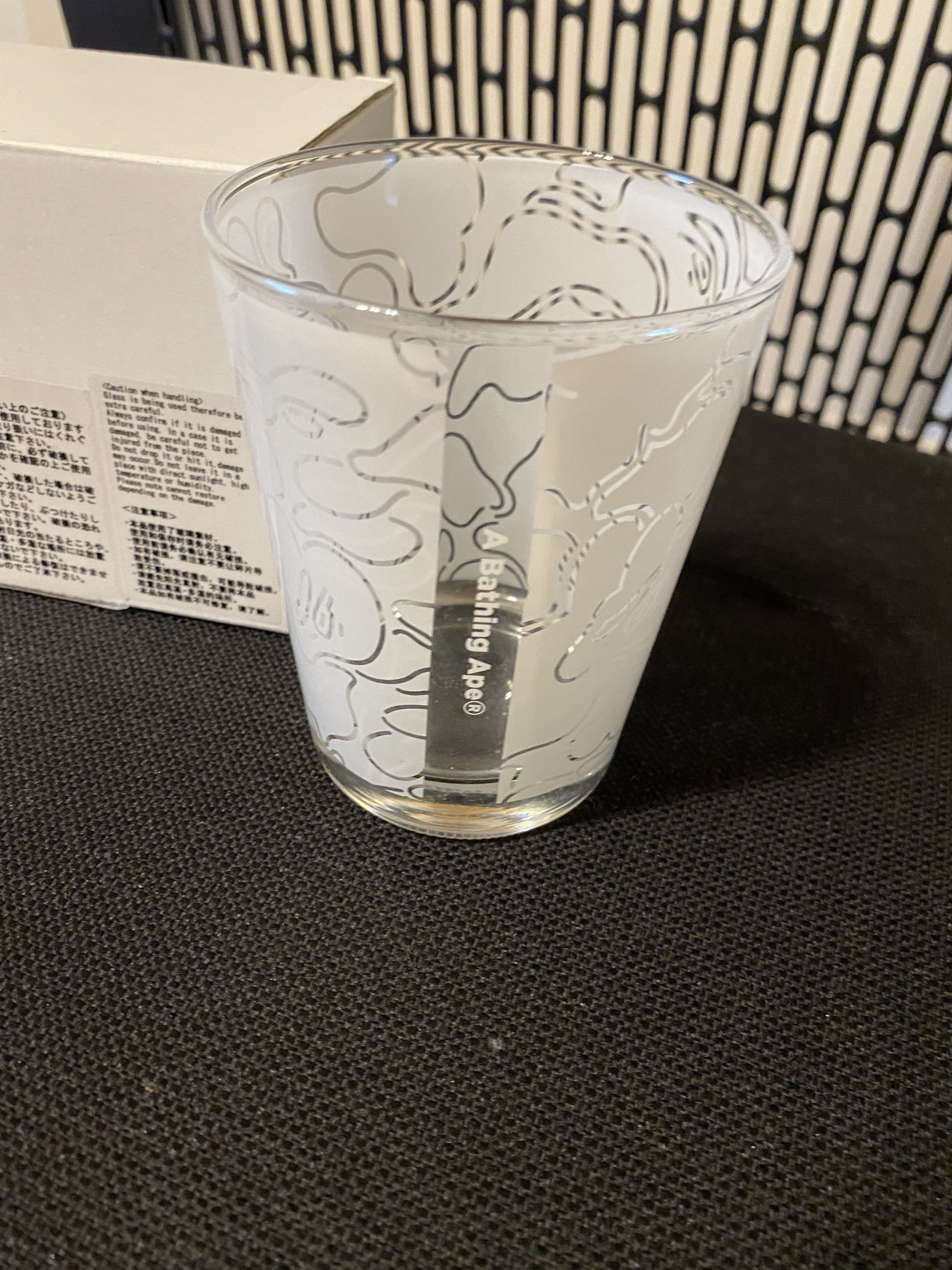 Bape Bape Camouflage white Glass Camo Drink Size ONE SIZE - 2 Thumbnail