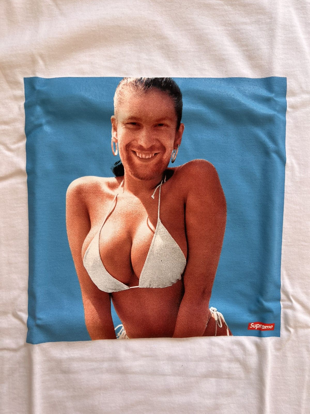 Supreme XL Supreme x Aphex Twin Windowlicker tee Tshirt white logo Size US XL / EU 56 / 4 - 6 Thumbnail