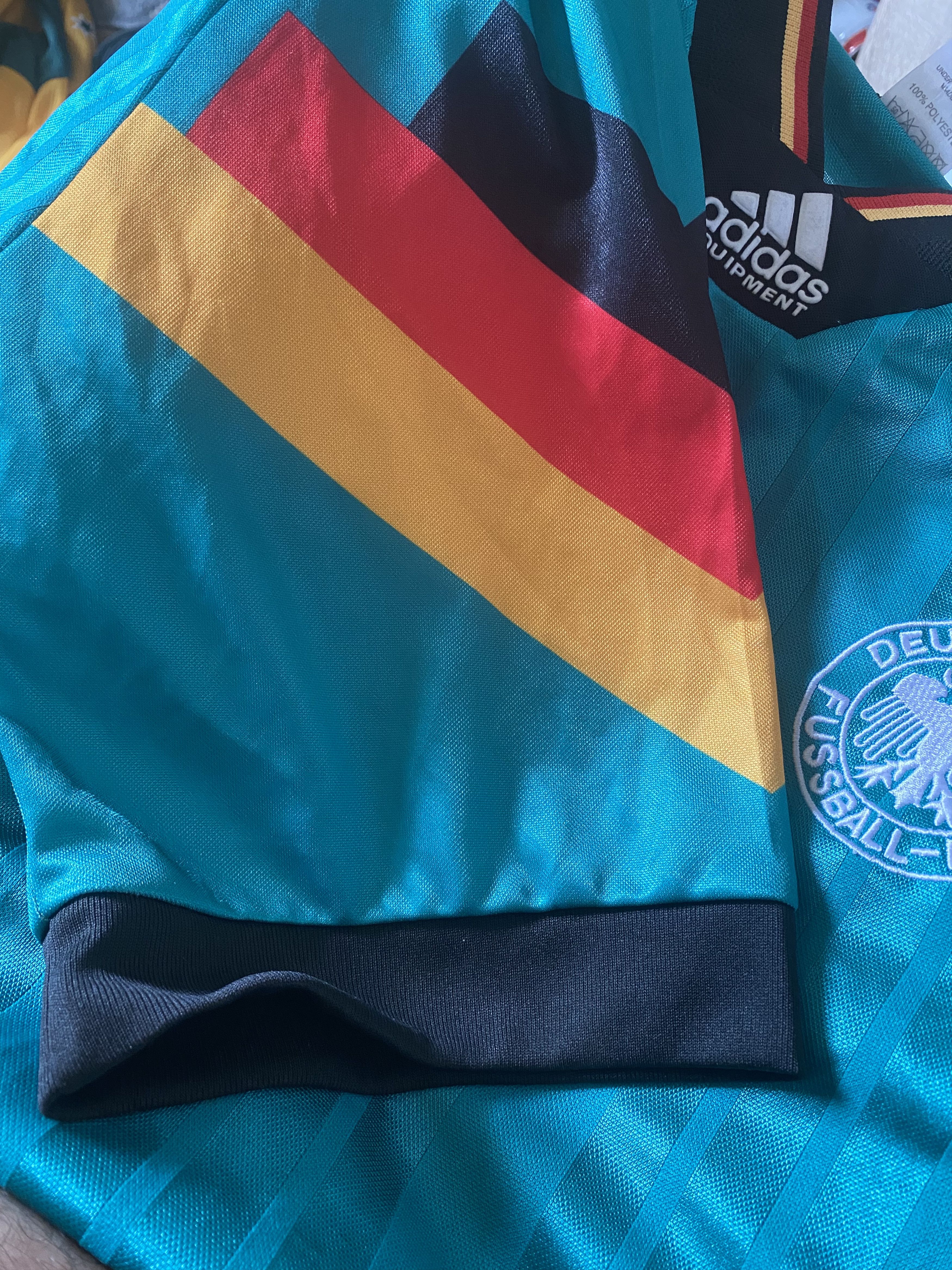 Adidas Vintage GERMANY 1992 - 1994 - Adidas - XL - UNIQUE Size US XL / EU 56 / 4 - 7 Thumbnail