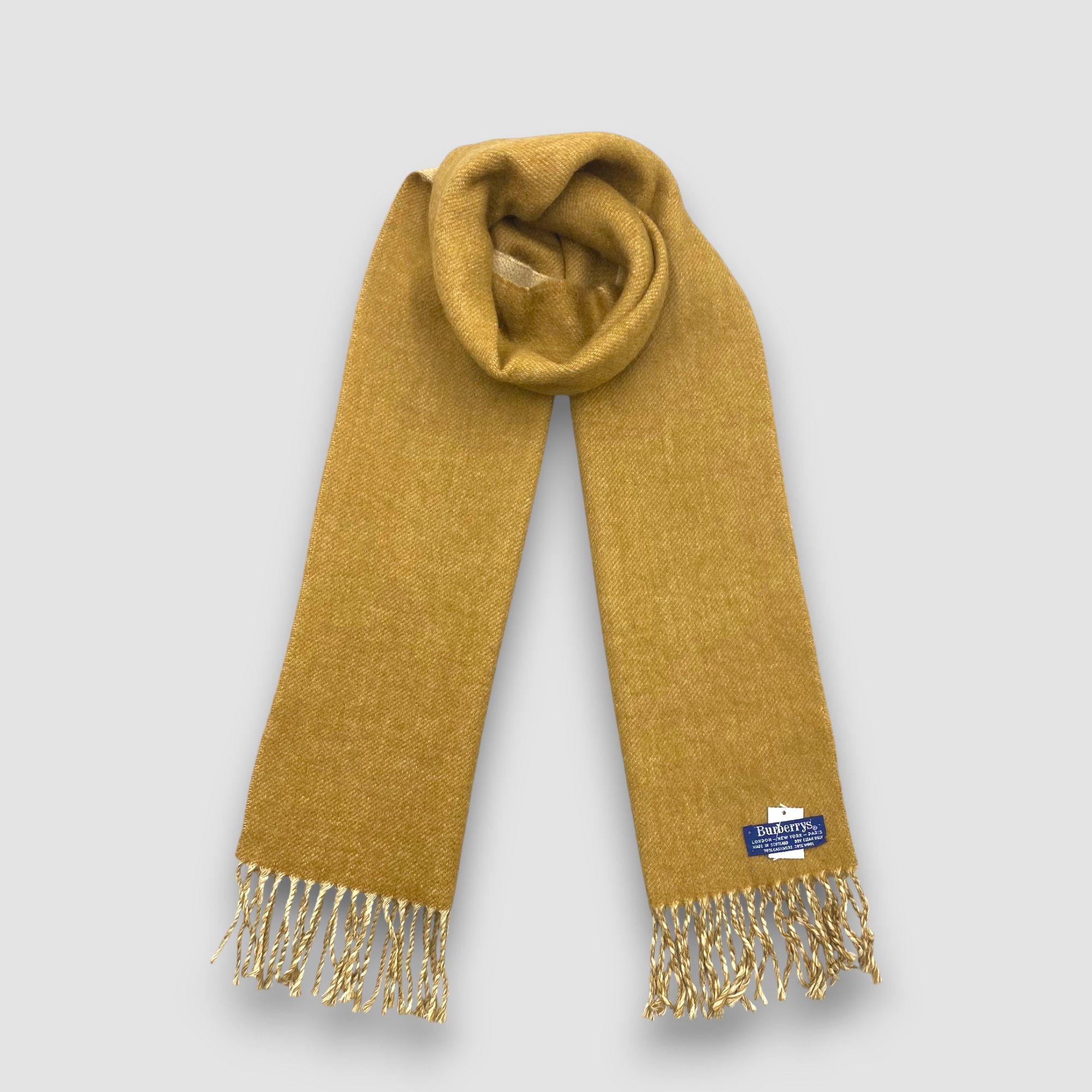 Burberry Vintage Burberry Scarf Muffler Wool Cashmere Winter Scarves Size ONE SIZE - 1 Thumbnail