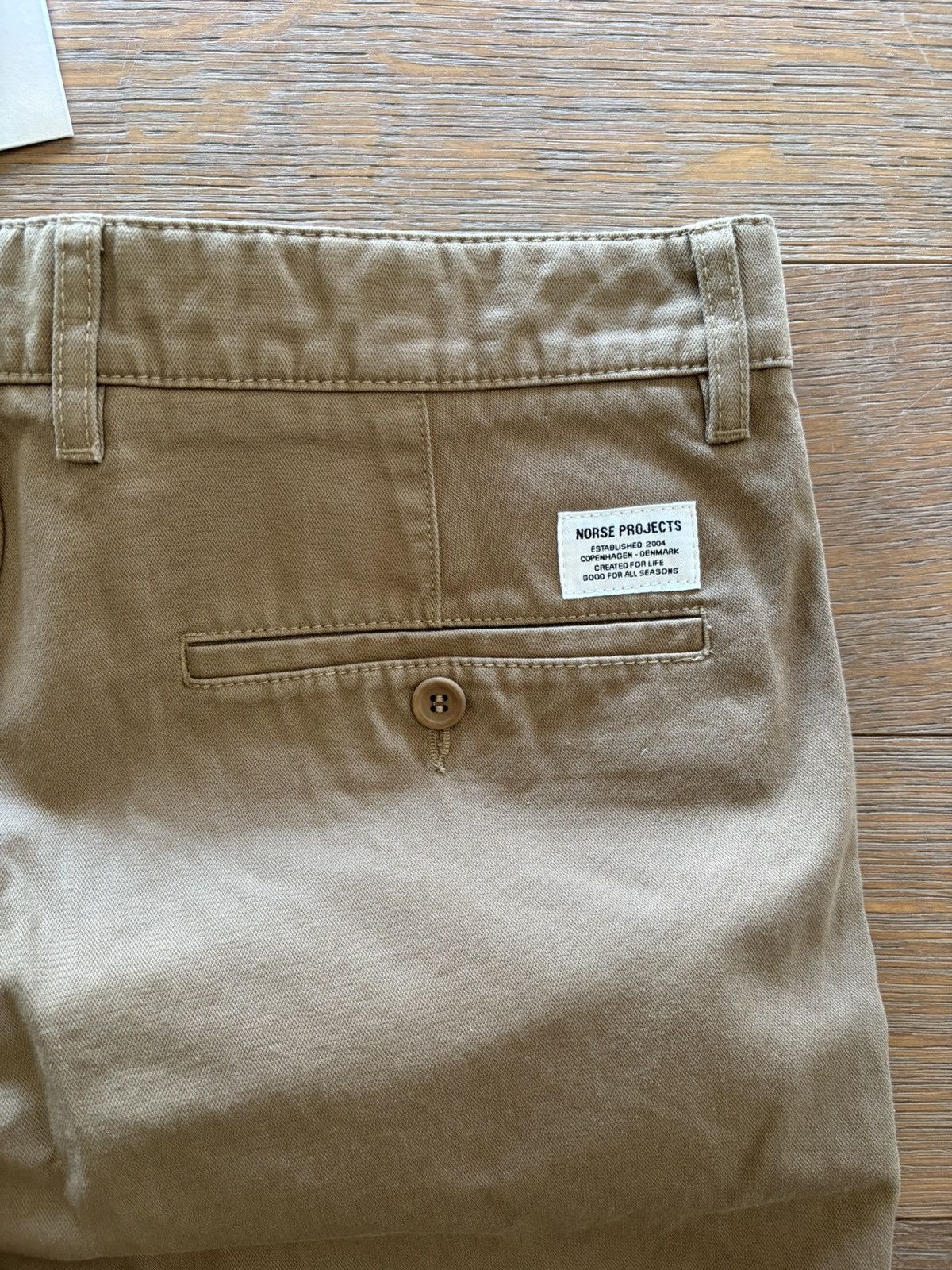 Norse Projects Lukas Heavy Chinos Size US 33 - 7 Thumbnail