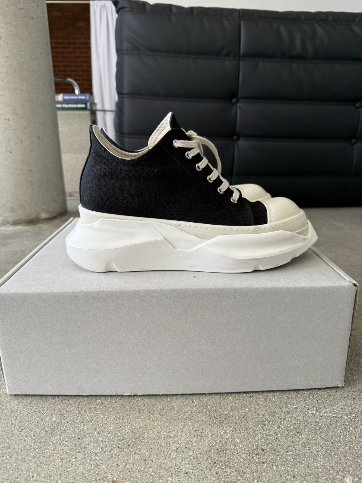 Rick Owens Drkshdw Abstract Low Black | Grailed